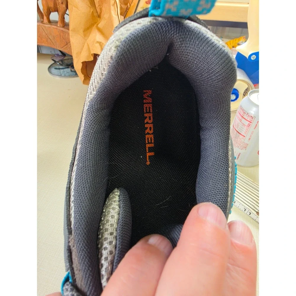 Merrell Moab Hiking Shoes - Grey and Blue